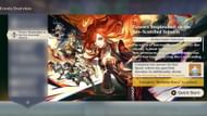 The 'Quick Start' feature can now be used for Archon Quests (Image via HoYoverse)